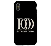Custodia per iPhone X/XS Deen Over Dunya Forte Muslimah Islam Hijab Uomini Musulmani Donna