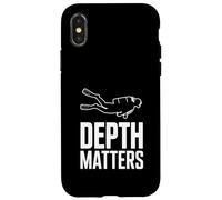 Custodia per iPhone X/XS Depth Matters Immersioni subacquee