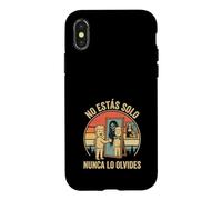 Custodia per iPhone X/XS Design Horror Vintage Umorismo Nero Fan Cinema