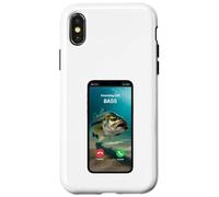 Custodia per iPhone X/XS Design per pesca alla spigola in arrivo per pescatori Fish Master