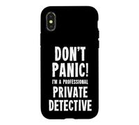 Custodia per iPhone X/XS Detective privato