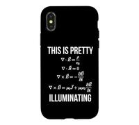 Custodia per iPhone X/XS Differenziale di equazioni di Maxwell Questo è abbastanza illuminante