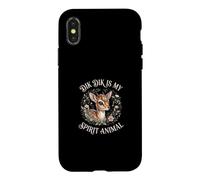 Custodia per iPhone X/XS Dik Dik è il mio animale spirituale