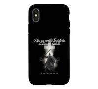 Custodia per iPhone X/XS Dio ha scritto la tua vittoria Christian Knight 2 Cronache