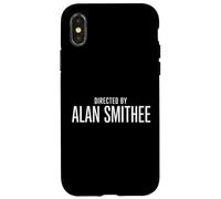 Custodia per iPhone X/XS Diretto da Alan Smithee Funny Film Industry Movie Fan