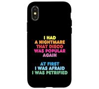 Custodia per iPhone X/XS Disco Incubo Paura E Pietrificato