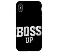 Custodia per iPhone X/XS Discorso Great Boss Up per adulti e bambini