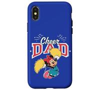 Custodia per iPhone X/XS Disney Cheer Dad Cheerleading Team Competition Minnie Mouse