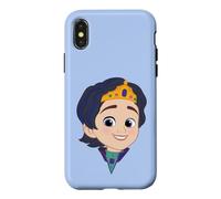 Custodia per iPhone X/XS Disney Jr. Sofia the First Prince Zane Big Face Costume