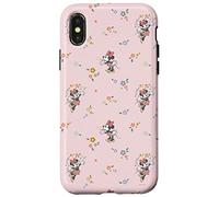 Custodia per iPhone X/XS Disney Minnie Mouse, delizia floreale primaverile