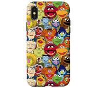 Custodia per iPhone X/XS Disney The Muppets Stars of the Muppet Show Pattern