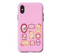 Custodia per iPhone X/XS Disney Winnie the Pooh Cross Stitch Frames 100th Anniversary