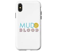 Custodia per iPhone X/XS Divertente ATV Rider dicendo, Il fango è nel mio sangue