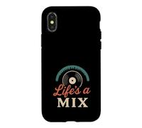 Custodia per iPhone X/XS Divertente DJ Humor Meme Non Chiedere Richieste Drop Beats