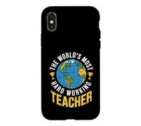 Custodia per iPhone X/XS Divertente insegnante Apprezzamento Scuola Insegnamento Modulo Classe
