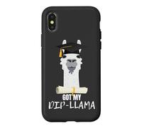 Custodia per iPhone X/XS Divertente laurea per lui e lei ha ottenuto il mio lama Dip-Llama
