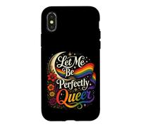 Custodia per iPhone X/XS Divertente LGBTQI Queer LGBT