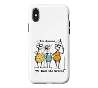 Custodia per iPhone X/XS Divertente maglietta da golf da donna Queens we rule the greens