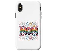 Custodia per iPhone X/XS DIVERTENTE MAMMA SELVAGGIA E PAZZI GIORNATA DELLA