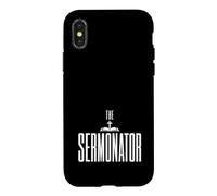Custodia per iPhone X/XS Divertente pastore predicatore ministero cristiano il sermonatore