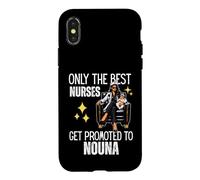 Custodia per iPhone X/XS Divertente proposta madrina - Infermiera Nouna Versione Greca