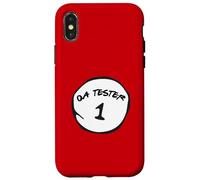 Custodia per iPhone X/XS Divertente software di garanzia di qualità IT - QA Tester 1