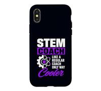 Custodia per iPhone X/XS Divertente STEM Coach Solo Modo Più Freddo Scienza Umorismo