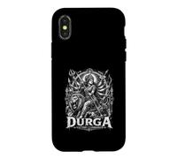Custodia per iPhone X/XS Divina Durga Vittoria Ininterrotta Dea Guerriera