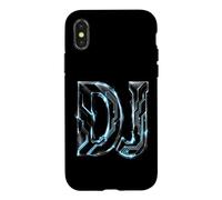 Custodia per iPhone X/XS DJ Disc Jockey Club Disco Rave Psytrance Techno Goa House DnB