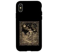 Custodia per iPhone X/XS Djinn Tarocco Carta Celeste Genio Deserto Mito