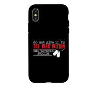 Custodia per iPhone X/XS Do Not Give In To The War Within End Veteran Suicide Support