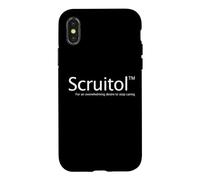 Custodia per iPhone X/XS Don't Care Drug Scuitol Divertente Sarcastico Screw It All
