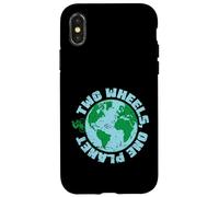 Custodia per iPhone X/XS Due ruote, un pianeta