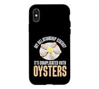 Custodia per iPhone X/XS È complicato con le ostriche