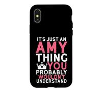 Custodia per iPhone X/XS È solo una cosa di Amy che probabilmente non capiresti