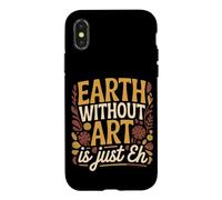 Custodia per iPhone X/XS Earth Without Art Is Just Eh Artista che Dipinge