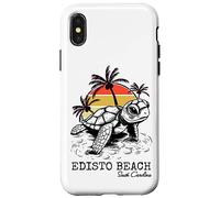 Custodia per iPhone X/XS Edisto Beach Carolina del Sud Salva Loggerhead Sea Turtle Lover
