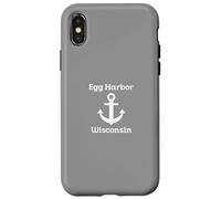 Custodia per iPhone X/XS Egg Harbor Wisconsin Anchor