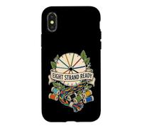 Custodia per iPhone X/XS EIGHT STRAND READY Kumihimo Disco Intreccio Bobine