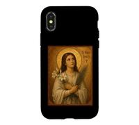 Custodia per iPhone X/XS Elegante Icona Cattolica di Santa Maria Goretti