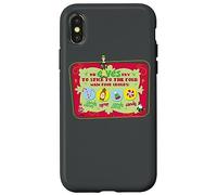 Custodia per iPhone X/XS Elf Movie Four Main Food Groups