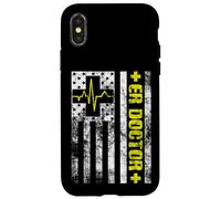 Custodia per iPhone X/XS Emergency Department Emergency Medicine Physician ER Doctor
