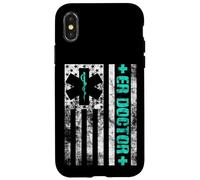 Custodia per iPhone X/XS Emergency Medicine Physician ICU Critical Care ER Doctor