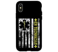 Custodia per iPhone X/XS Emergency Room Technician Nurse Nursing Technicians ER Tech