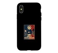 Custodia per iPhone X/XS Emily Dickinson Poesia Letterario Classico