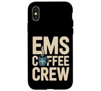 Custodia per iPhone X/XS EMS Coffee Crew Paramedico EMT Primo soccorritore