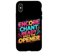Custodia per iPhone X/XS Encore chant ready since the opener
