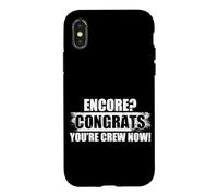 Custodia per iPhone X/XS Encore? Congrats Sound guy Ingegnere del suono