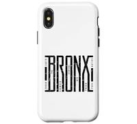 Custodia per iPhone X/XS Enjoy Wear Cool Bronx New York Novelty Graphic Cool Designs