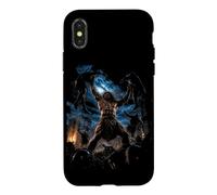 Custodia per iPhone X/XS Epic Bible Story Christian Graphic - Samson Battle
